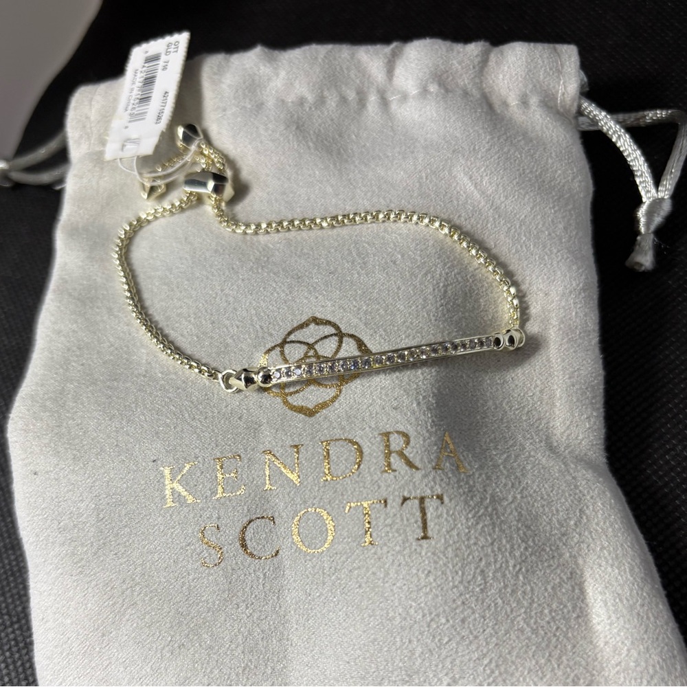 Kendra Scott Silver and Gold Bracelet